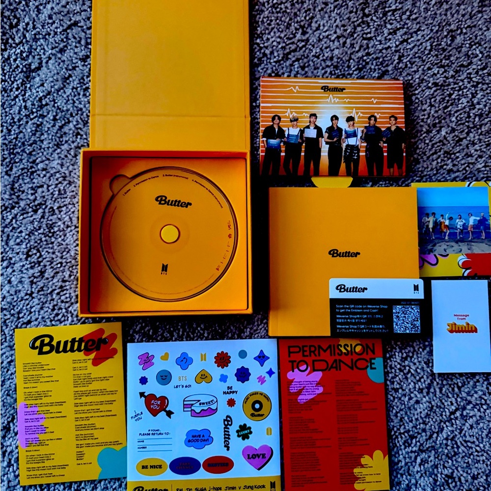 BTS – Butter Album Set